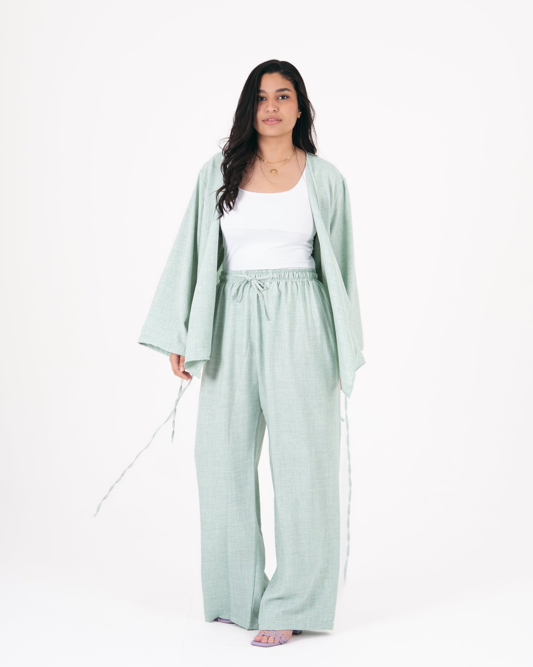 Sol Set in Mint Green